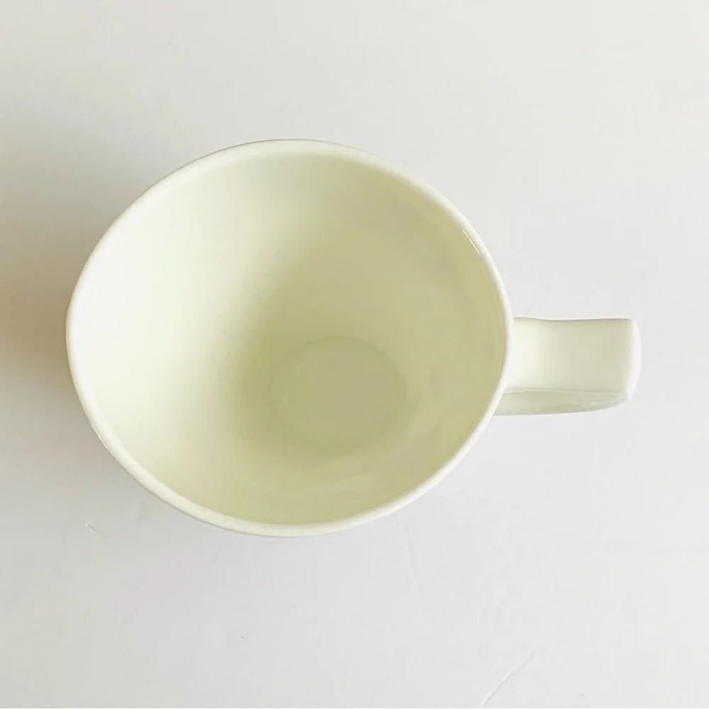 Great Shakes Fine Bone China Cat Mug Whimsical Black Cat Tea Mug Art Deco Style